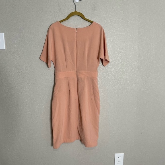 Bobeau Pale Nude Peach Dress XS Petite - Picture 4 of 7